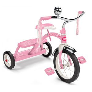Classic Pink Dual Deck Tricycle